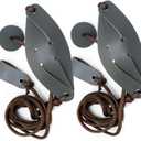 Handmade Leather Throwing Sling Old-Fashioned Slingshot Rock Sling
