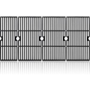 18 Inch Grill Grates for Charbroil Performance 6 Burner 463244819, 463276517, 463245917, Cast Iron Grate Grid for Char-Broil Replacement Parts 463276617, 463277918, G470-0002-W1, G470-0003-W1