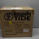 BRAWNTIDE Wide Stadium Seat - Extra Thick Cushion, Great Back Support, Lightweight Chair, Multiple Storage Pockets, Compact, Ideal for Sporting Events (Black, 2 Pack)