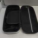 Carry Case designed for Playstation Portal remote player for PS5 Console holds accessories, Travel and Storage Protection for headset charger and more WHITE/BLACK - Easy Clean Case Gift box Edition