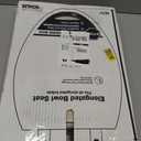 KOHLER 4636-RL-47 Cachet ReadyLatch Elongated Toilet Seat Slow Close, Soft Close Toilet Seat Quiet Lid, Contoured Grip-Tight Bumpers Installation Hardware, Apartment Essentials. Almond