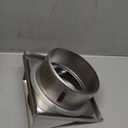 6-Inch External Extractor Wall Vent Cushioned Non Return Flap