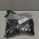 Beebel Black Lanyards 100 Pack Nylon Flat Badge Lanyard Bulldog Clip for Id Badge Name Tags