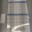 24" x 36" 2026 Wall Calendar, Folded Wet & Dry Erase Wall Calendar 12 Month, Yearly Laminated Wall Calendars, Reversible Annual Planner, Horizontal/Vertical, with Julian Dates