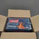 Rutland Fire Bricks, Firebricks for Wood-Burning Fireplaces & Woodstoves, Heat Rated for Residential Use, Ivory, Case of 6