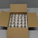 C9 Replacement LED Light Bulbs, 0.6W Equivalent to 7W, White Warm 2200K String Lights Bulb for Indoor Outdoor Patio Decor, E17 Candelabra Screw Base LED Edison Bulbs - 25 Pack (C9-25pack)