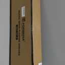 Forbena Walnut Brown Wall Bookshelf, 24 x 8 Inch Floating Bookshelves Set of 3, Large Floating Book Shelves for Bedroom, Long Wooden Wall Shelving Unit for Living Room Office Closet Storage (Walnut)