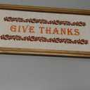 HH 7.9 in wood wall sign give thanks