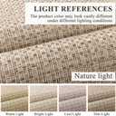 2 x Ileading Kitchen Rugs Set of 2, Anti Fatigue Cushioned Floor Mats for Kitchen, Non Slip Rubber Backing Polypropylene Woven Runner Rug, Heavy Duty & Slip Resistant Standing Mat