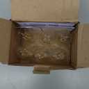 6-Pack Dimmable E12 LED Candelabra Bulbs 40Watt Equivalent, 2700K Warm White, 450Lumens, 4W B11 Vintage Chandelier Light Bulbs, LED Filament Clear Glass Candle Lamp for Ceiling Fan Home Decor