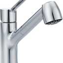 Moen Chrome Method One-Handle Pullout Modern Kitchen Faucet with Power Clean, 7585C