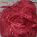 CAISHA Big Hairpiece Scrunchy Updo Bridal Hairstyle curly Messy Bun Red G28E