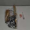 Plug in Picture Lights for Wall LED Art Light with On/Off Switch,14inch 4000K Adjustable Brass Gallery Painting Lights for Picture Display Dartboard Art Work (Gold)