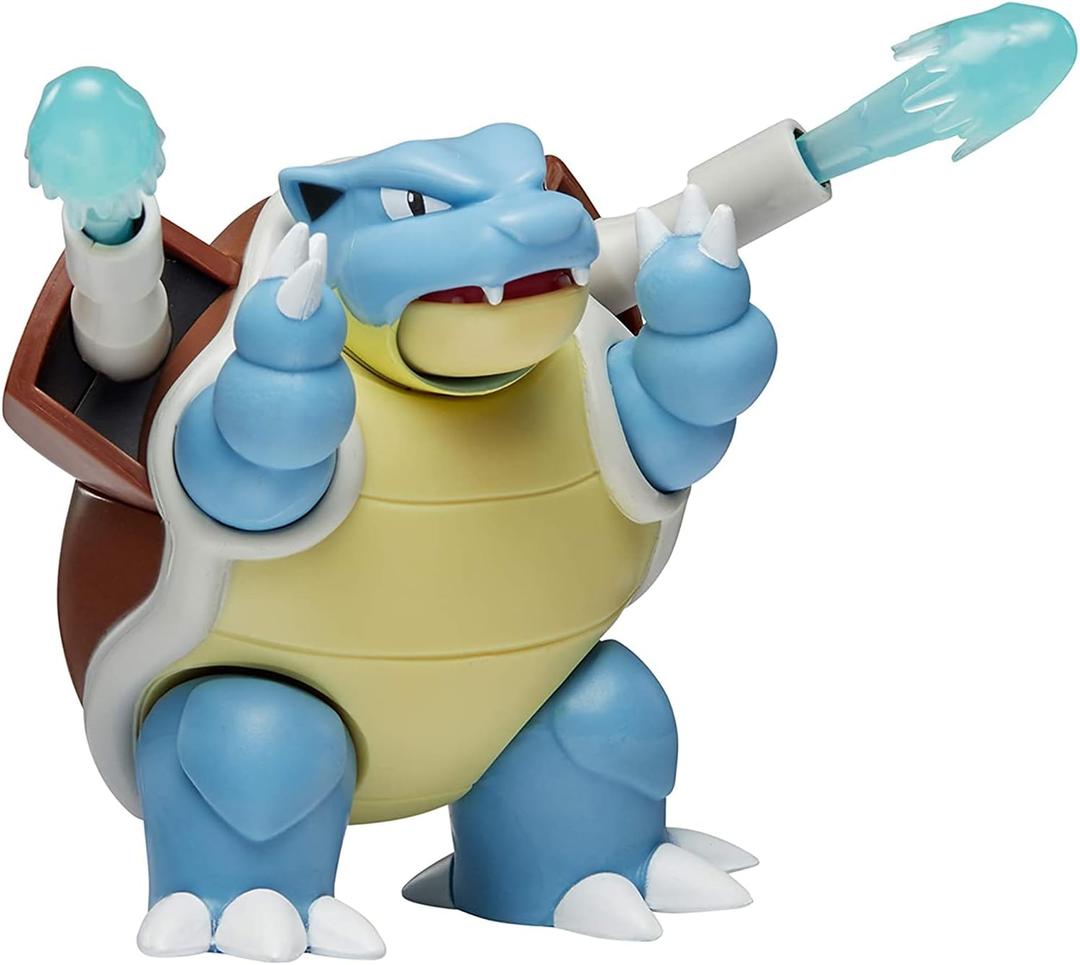Pokémon Feature Battle Figure- Includes 4.5-Inch Blastoise
