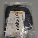 BELLA & PAL Step in Vest Harness for Small and Medium Dogs, No Pull Small Dog Harness with Leash Set, Comfortable Air Mesh Dog Vest Harness with Reflective Strip (Deep Black, S)