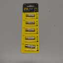 kunying A27 27A 12V Alkaline Battery (5-Pack) - 27A Long-Lasting for Garage Door Openers, Car Key Fobs, Remote Controls & More - Leak-Proof, Eco-Friendly Power