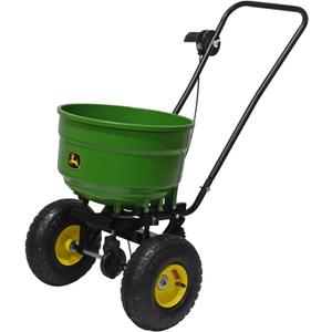 John Deere 60 lb. Push Spreader 45-0566-JD, 22.5" W x 20" L x 27.5" H