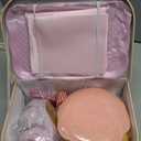 Tea Party Set for Little Girls, 49PCS Princess Tea Time Toys Including Tea Set Dessert Carrying Case, Kids Kitchen Pretend Playset, Tea Set for Girls Birthday Toddler Age 3-8, Pink