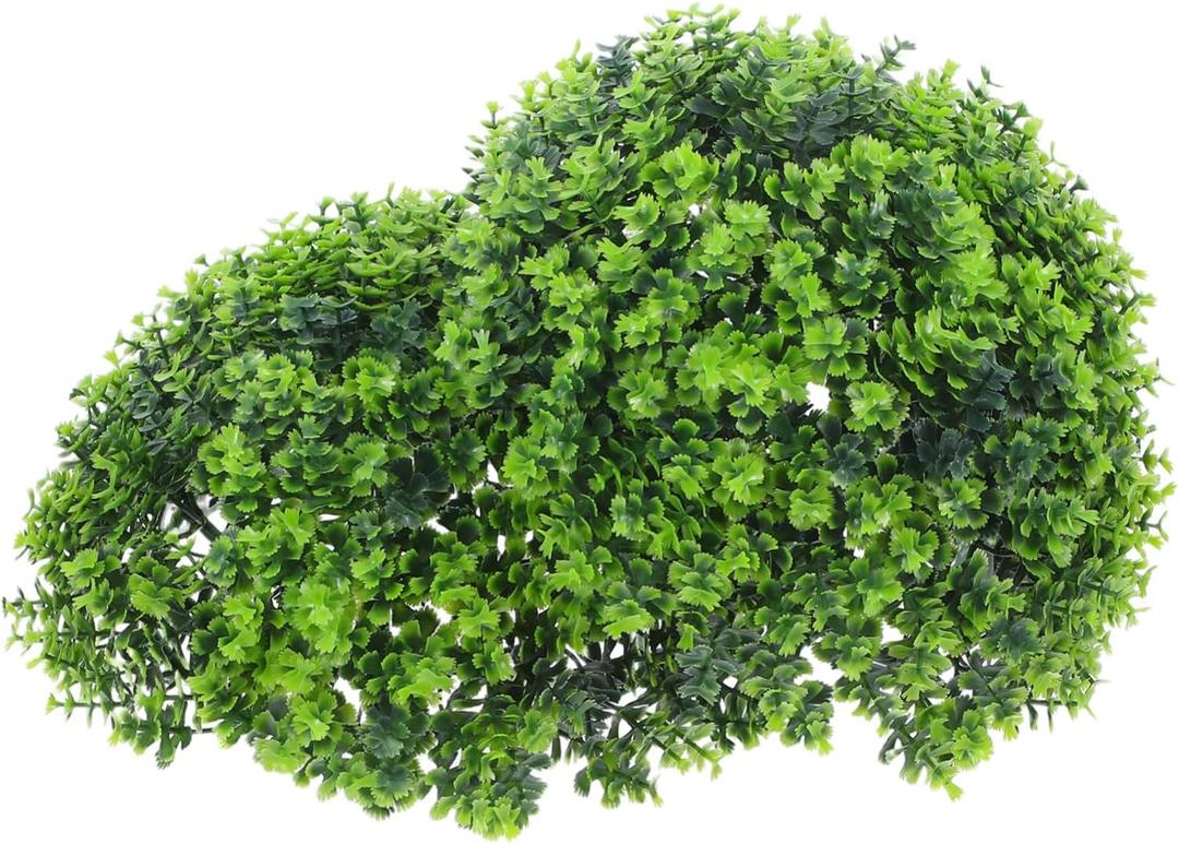GLEAVI Faux Topiary Grass for Ceiling Decor Hanging Sphere Ornament for Mall and Wedding Decorations Realistic Artificial Plant for Use