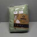 BRILLMAX 6 Pack Sage Green Tablecloths 90 x 156 Inch for 8ft Rectangle Tables - 150 GSM Polyester Fabric, Floor Length Drop, Water, Stain & Wrinkle Resistant Cloth Cover for Wedding Reception Banquet