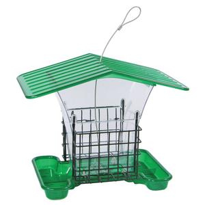 Belle Fleur Hopper Feeder W/Suets