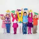 Woanger Shapes Walking Rope for Preschool Walking Rings for Toddlers 10 Colorful Handles Leash for Toddler Class Line Rope 165'' Long Keep Children Calm and Line Classroom Supplies