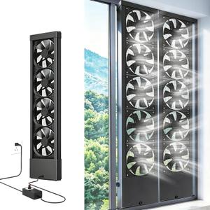 27.6-29.5in Adjustable Speed Quiet Vertical Window Fan for Sliding Windows