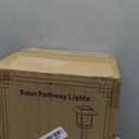 Greluna Solar Lights Outdoor,12 Pack 3000K Waterproof Auto On/Off Solar Pathway Lights for Your Garden, Landscape, Path, Yard, Patio, Driveway,Walkway Decor (Warm White)