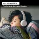 Sony WH-CH520 Wireless Headphones Bluetooth On-Ear Headset with Microphone and up to 50 Hours Battery Life with Quick Charging, White