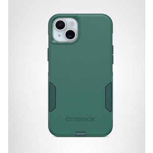 OtterBox iPhone 15 Plus and iPhone 14 Plus Commuter Series Case - GET Your Greens, Slim & Tough, Pocket-Friendly, with Port Protection