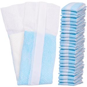Vakly Extra Long Postpartum Maternity Pads with Tails [24 Pack] Large 3''x20'' Maximum Absorbency Heavy Flow Postpartum Incontinence Pads - Ultra Soft Disposable Nursing Pads for New Moms (24)