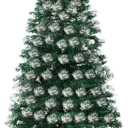 3ft Artificial Christmas Tree,Green Tabletop Christmas Pine Tree with Metal Stand Base for Christmas Home Office Holiday Decoration,Green