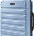 LIGHT FLIGHT Carry On Luggage 22x14x9 Airline Approved Suitcase,Light Blue, 20 Inch