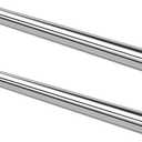 GeilSpace 2.5 Inch Exhaust Pipe, 304 Stainless Steel Tube, 36 Inch Length, Straight Pipe, DIY Industrial Pipes (2.5"OD-36"-2PCS)