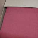 ARDEN Outdoor Midback Chair Cushion, 18 x 16.5, Water Repellent, Fade Resistant 18 x 16.5, Ruby Red Leala