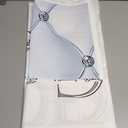 7x5ft God Bless Backdrop Baby Baptism Photography Background First Holy Communion Religious Christening Newborn Party Decorations Banner Photo Booth Props (Blue)