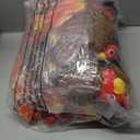 Poen 12 Pcs Turkey Hats - Silly Costume Hats for Thanksgiving, Carnival, Cosplay & Party Favor Supplies, 4 Styles