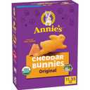 Annie's Organic Cheddar Bunnies Original Baked Snack Crackers, 11.25 oz, BBD: MAR 20/2026