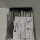 Ravinte 20 Pack 6-1/4 Inch Kitchen Square Cabinet Handles Satin Nickel Pulls Brushed Nickel Kitchen Cabinet Hardware Handles for Cupboard Drawer Pulls