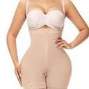 SHAPSHE Fajas Colombianas Moldeadoras Faja Postparto Para Mujer Stage 2 Postpartum Strapless High Compression Butt Lifting Shapewear for Women, L