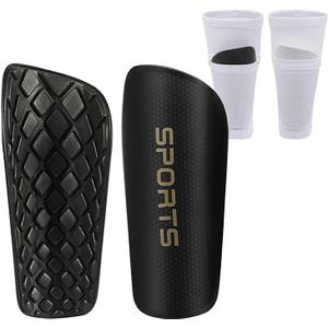 ZMD Soccer Shin Guards, Shin Pads Set for Men Women Youth Protective Soccer Equipment for Football Outdoor Games