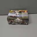 Unbreakable Dog Toy for Power Chewers, Large Dog Interactive Feeder with Food Cups & Treat Food Slow Feeder - Anxiety Relief with Pupscile for Large Breeds (Grey, Medium)