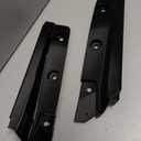 Rear Diffuser with Side Aprons Compatible with 2024-2025 Tesla Model 3，3PCS Gloss Black PP Plastic Rear Bumper Molding Lip Spoiler