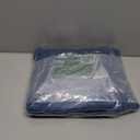 EVALESS Womens Baggy Barrel Jeans High Waisted Wide Leg Boyfriend Denim Ankle Pants (14, Navy Blue)