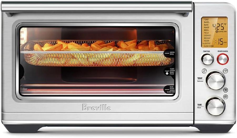 Breville RM-BOV860BSS1BUS1 Smart Oven Air Fryer, Brushed Stainless Steel, Large
