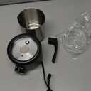 Milk Frother, 16.9 OZ Milk Frother and Steamer, 4 in 1 Electric Milk Frother Dishwasher Safe, Durable Silent Working Frother for Coffee, Hot and Cold Foam Maker, Black