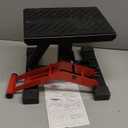 JFG RACING Motorcycle Dirt Bike Stand 1000Lbs Capacity Lift Jack Hoist Table Height Adjustable Lifting Stand Ideal for Dirt Pit Bike Repair&Maintainance,Dirt Bike Accessories (red)