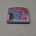 My Little Pony 43-Piece Art Case, Travel Art Set for Children, Includes Markers, Crayons, Stickers, and Watercolors, Gift for Kids, Ages 3+