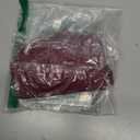 MANGOPOP Women's Tank Tops Bodysuit Double Lined Crew Neck Thong Body Suit Sleeveless Halter Fitted Top (Medium, 07 Burgundy)