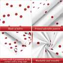 Class of 2026 Graduations Backdrop Congrats Grad Party Photo Background, 6 * 6ft Large Booth Props Congratulations Banner for 2026 Graduation Party Decorations Supplies (White Red)